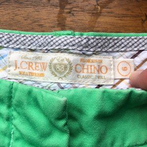 J. Crew kelly green chinos, size 6